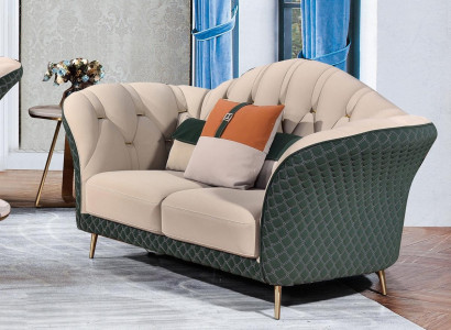 Dreisitzer Italienische Stil Möbel Sofa 3 Sitzer Modernes Sofa Ledersofa Couch