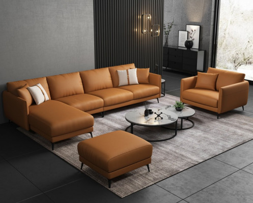 Wohnlandschaft Garnitur Design Modern Sofas Moderne Ecksofa Ledersofa Couch Neu