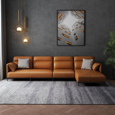 Wohnzimmer Lederpolster Design Ecksofa Eckcouch Couch Sofa L Form