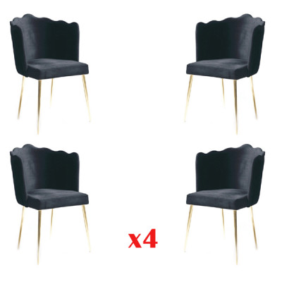 Esszimmer Set Essgruppe Modern Edelstahl 4tlg Set Stuhl Garnitur