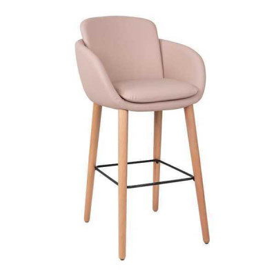 Barstuhl Barhocker Beige Kunstleder Design Barstühle Bar Hocker Stühle Hocker