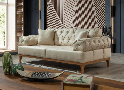 Dreisitzer Couch Polster Möbel Einrichtung Design Couchen 3 Sitzer