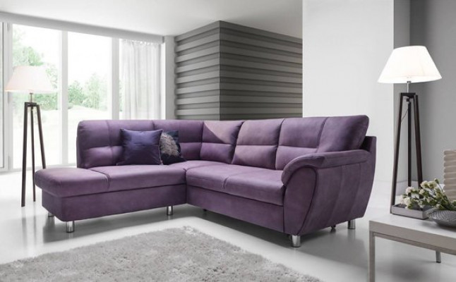 Das Ecksofa ist ein respektables modernes Design für Ihr Wohnzimmer