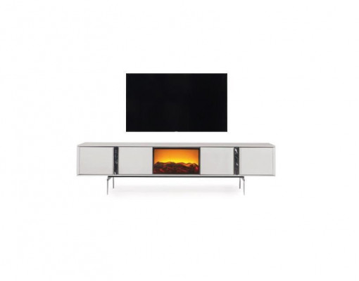 Sideboard mit Kamin tv fernseher ständer möbel luxus lowboard 240cm